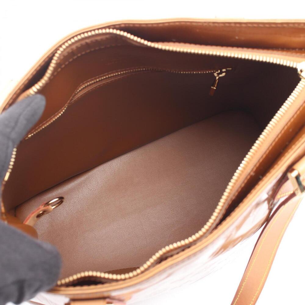 LOUIS VUITTON Brown Leather Tote Bag - Picture 3 of 10
